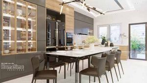 Thiết kế nội thất phòng ngủ cao cấp, sang trọng nhà anh Long